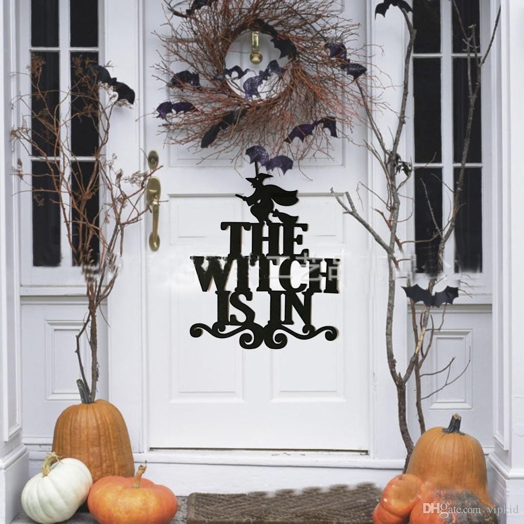 puerta decoración para Halloween
